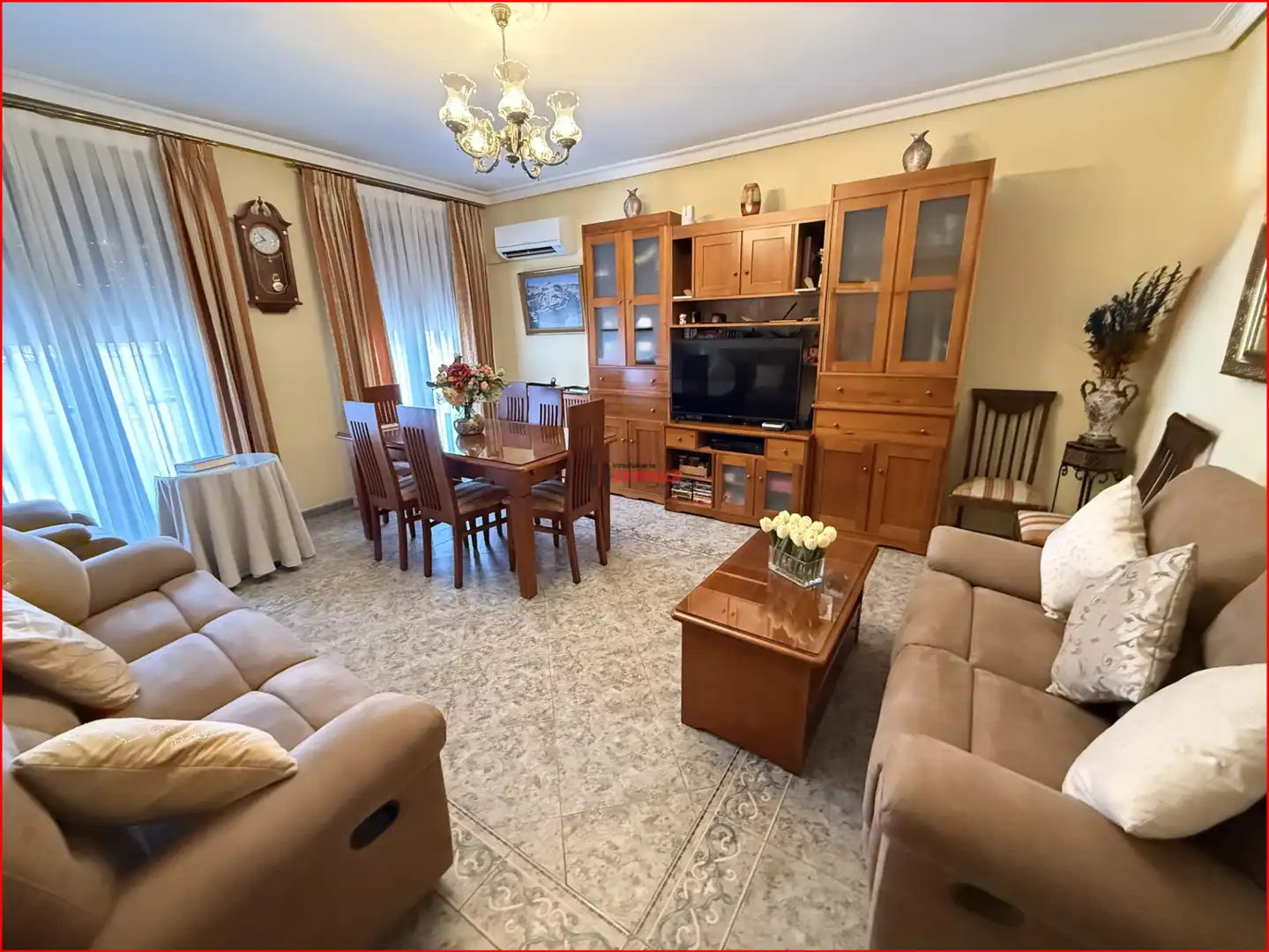 Sala d'estar de Casa adosada en venda en Burujón amb Aire condicionat, Calefacció i Terrassa