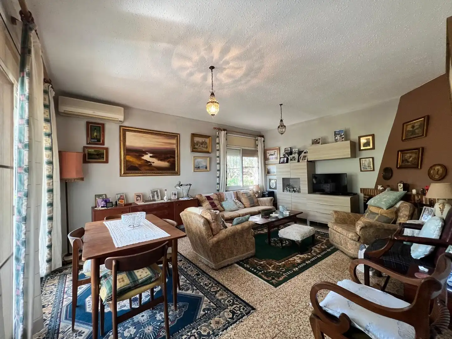 Wohnzimmer von Haus oder Chalet zum Verkauf in La Ràpita mit Privatgarten, Terrasse und Möbliert