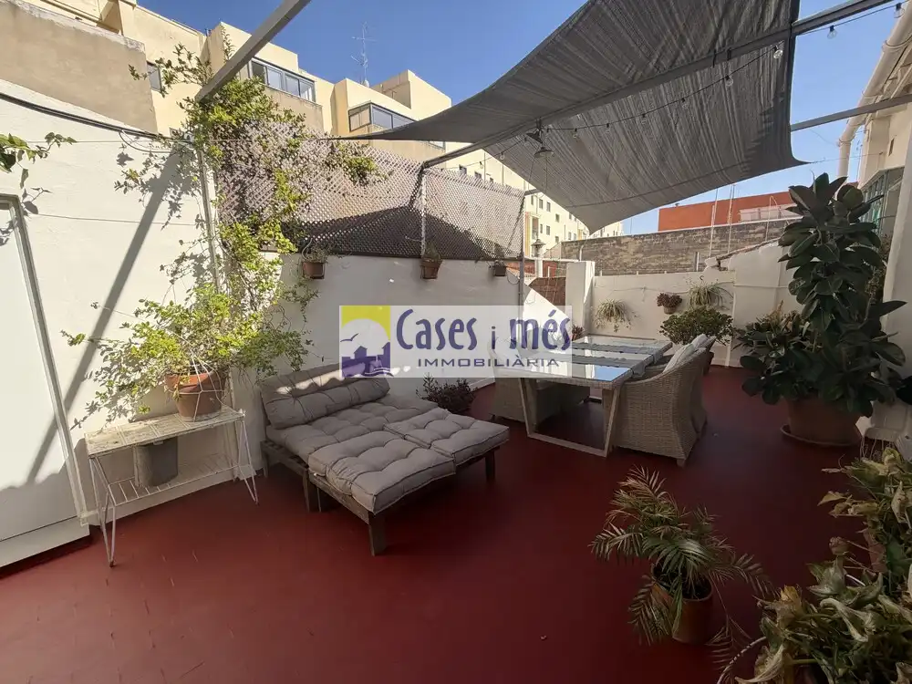 Terrasse von Country house zum Verkauf in La Pobla de Farnals mit Klimaanlage, Terrasse und Abstellraum