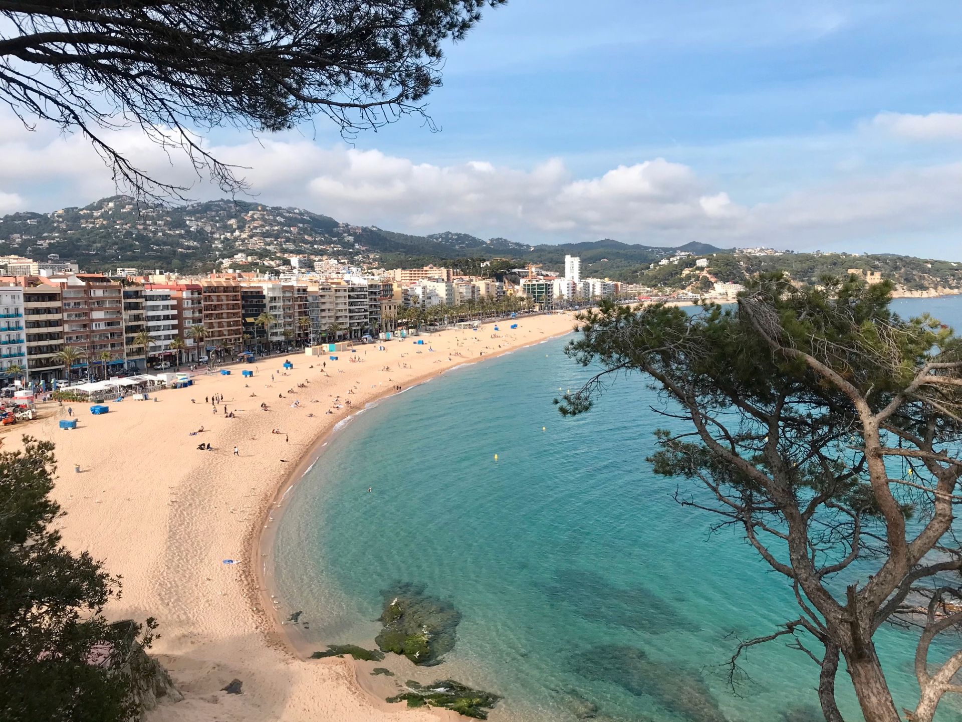 Vista exterior de Pis en venda en Lloret de Mar amb Aire condicionat, Calefacció i Moblat