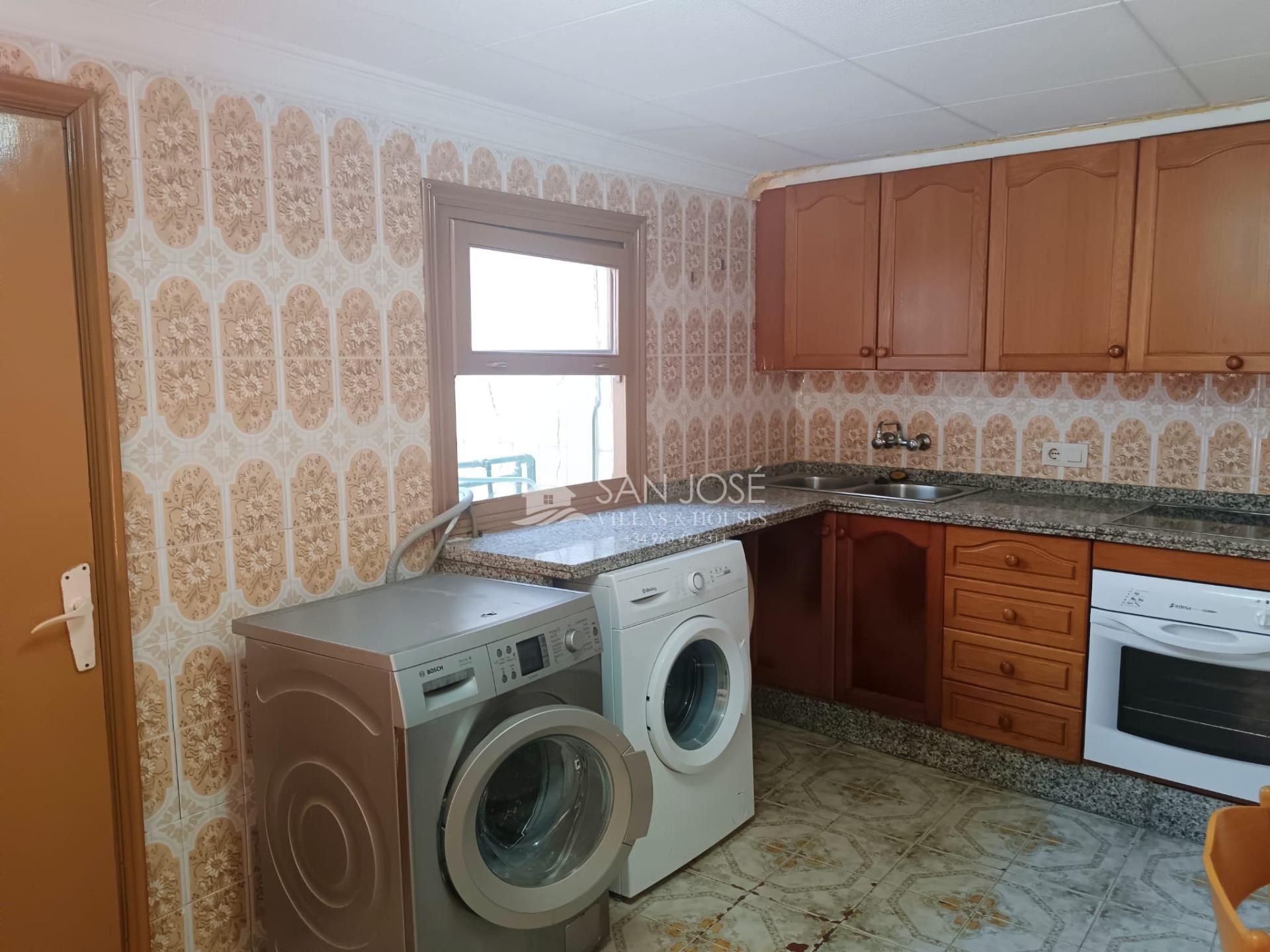 Cuina de Casa o xalet de lloguer en Aspe amb Terrassa