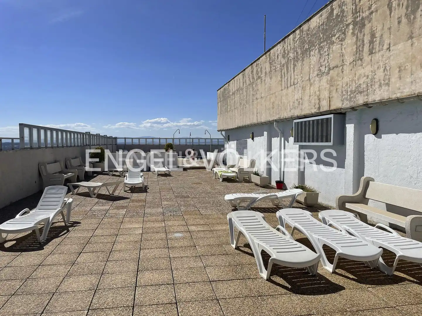 Terraza de Piso de alquiler en Madrid con Calefacción, Terraza y Piscina