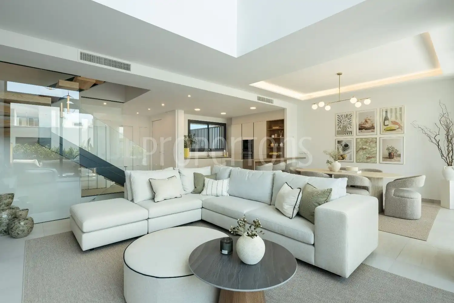 Living room of Detached homes for sale in Marbella