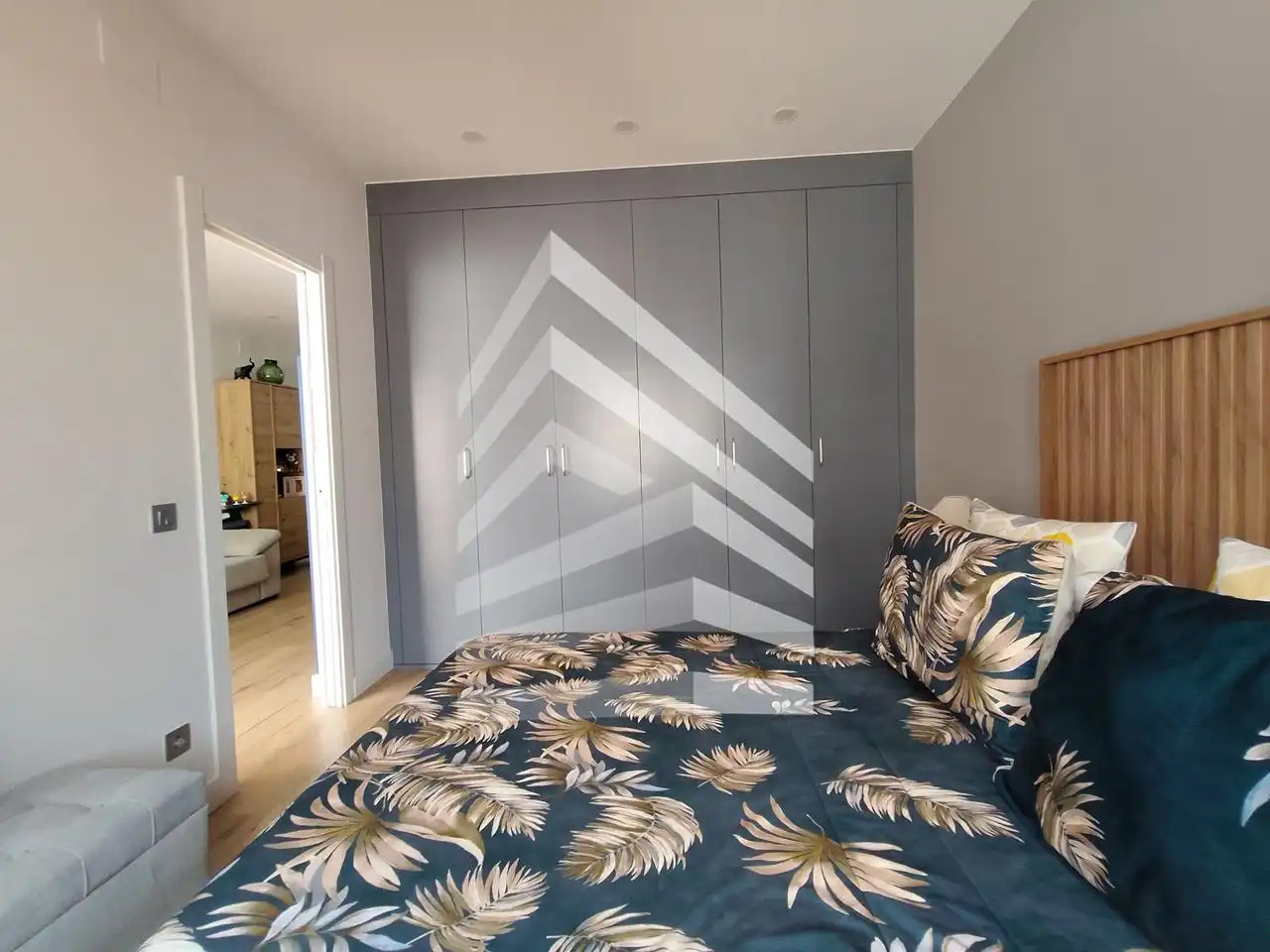 Schlafzimmer von Wohnung zum Verkauf in Barcelona mit Heizung, Parkett und Möbliert