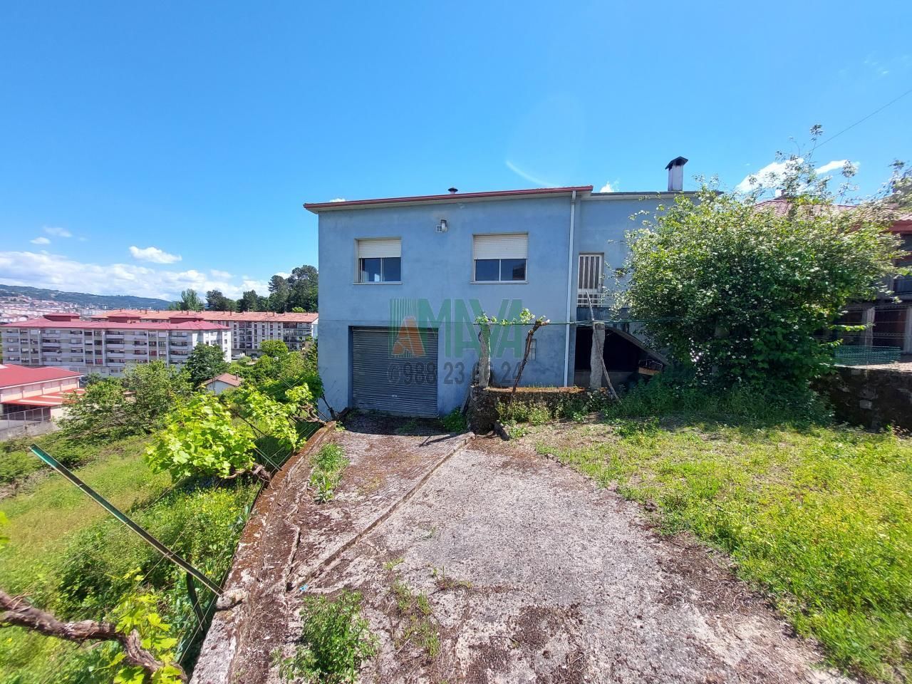Exterior view of House or chalet for sale in Ourense Capital   with Private garden, Terrace and Storage room