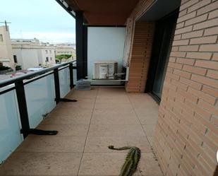 Balcony of Flat for sale in Figueres  with Heating, Terrace and Furnished