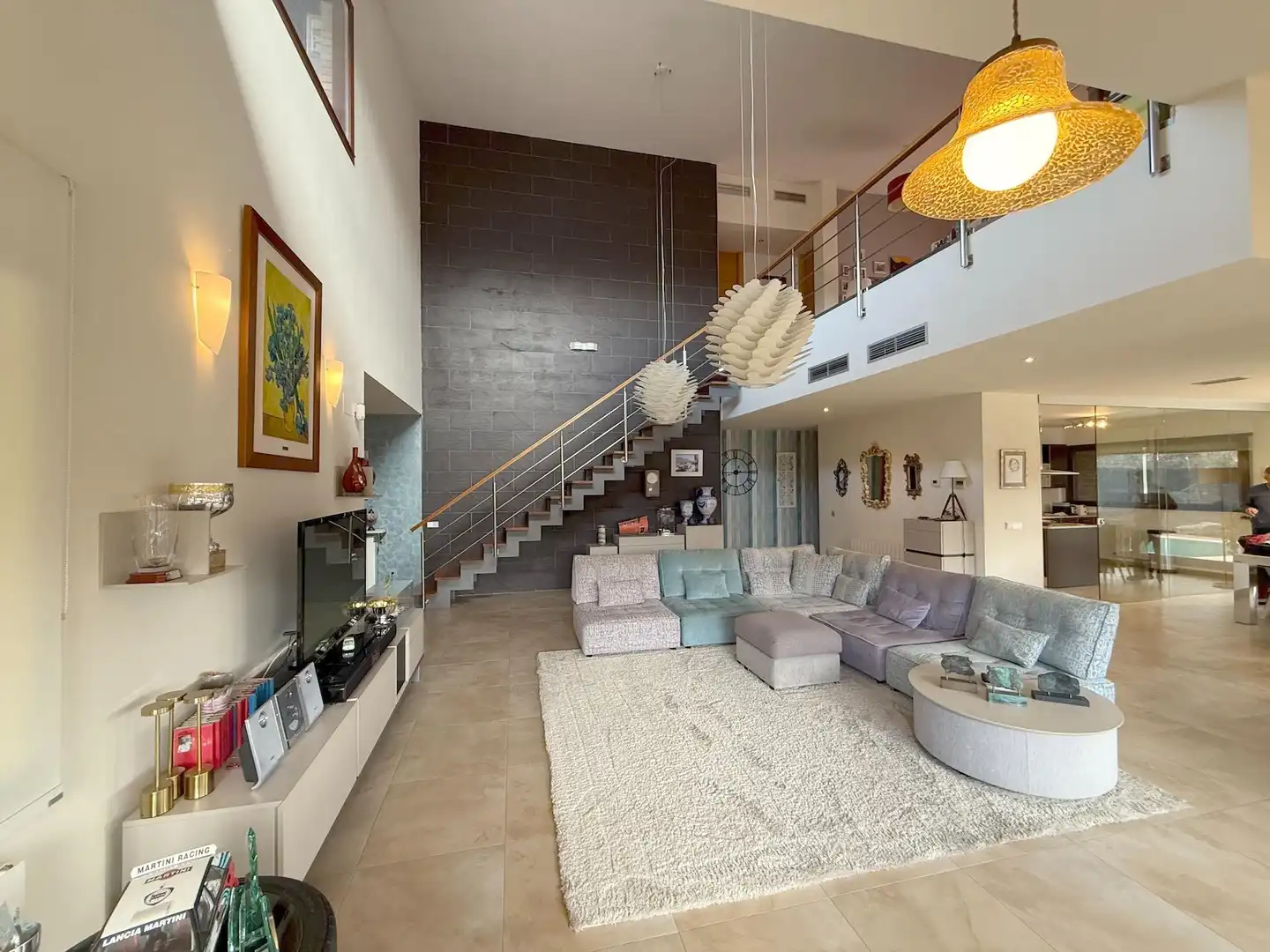 Sala de estar de Casa o chalet en venta en Cadrete con Aire acondicionado, Calefacción y Jardín privado