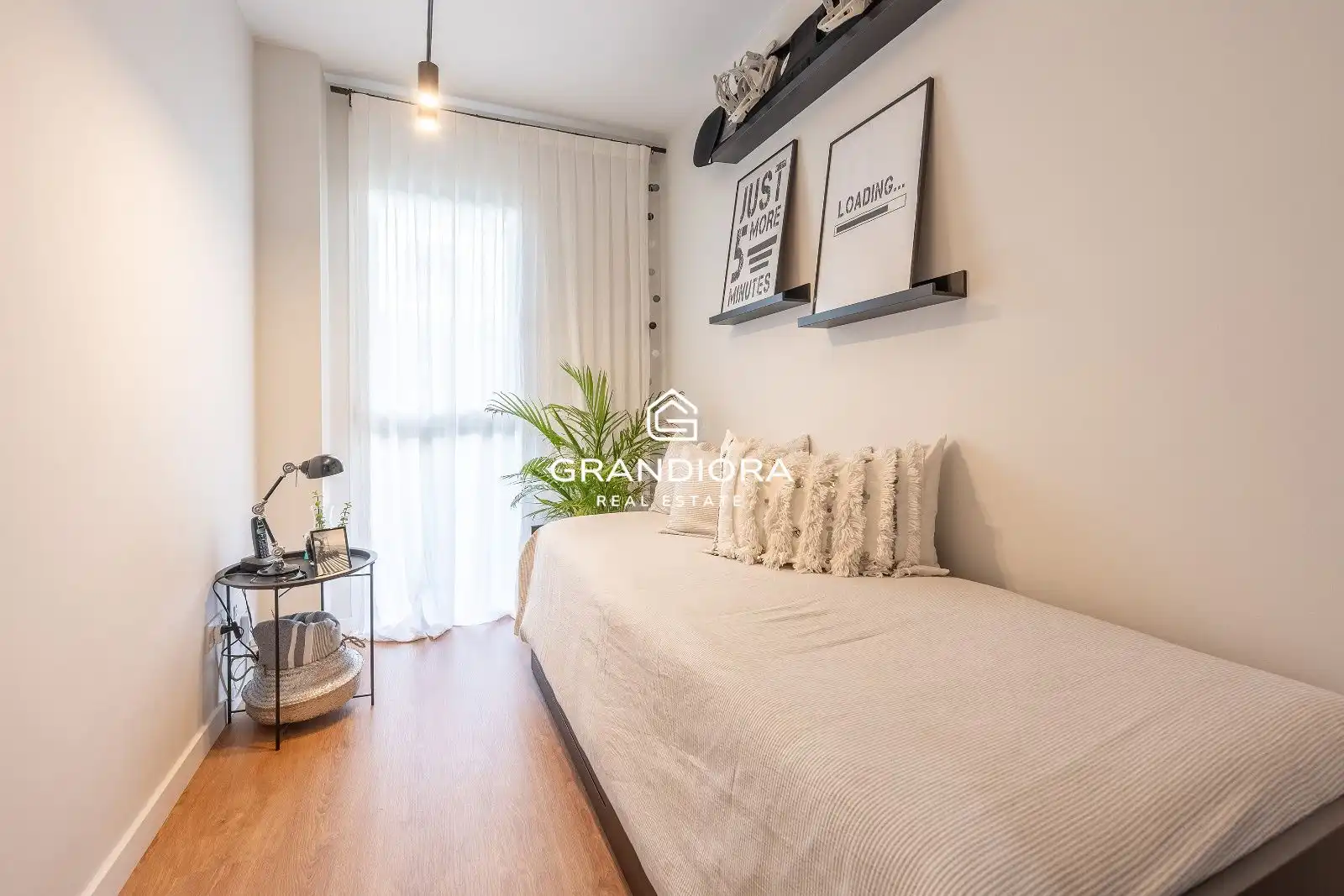 Schlafzimmer von Wohnung zur Miete in Sant Andreu de Llavaneres mit Klimaanlage, Terrasse und Schwimmbad