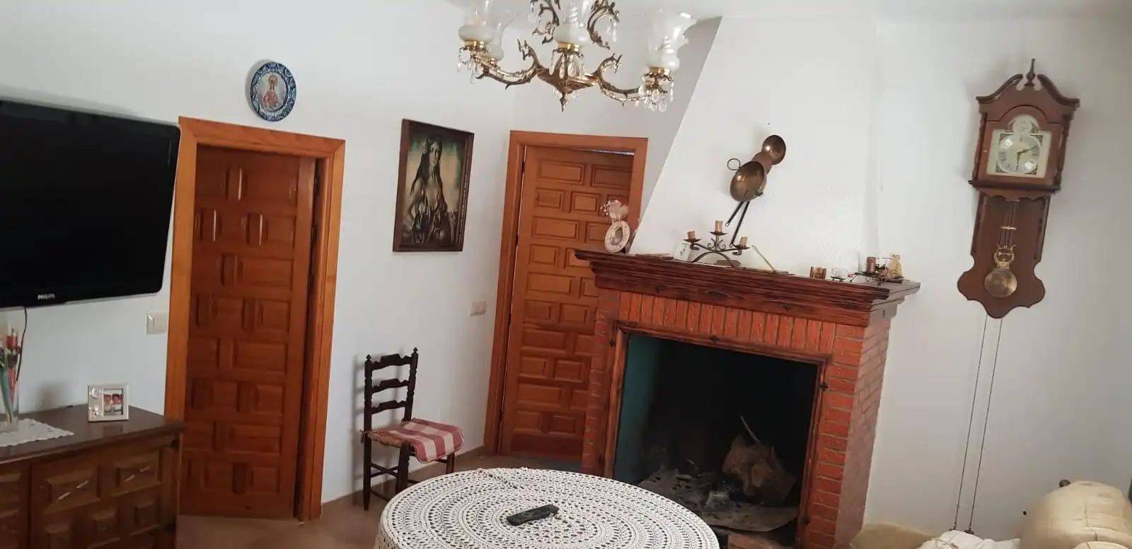 Sala de estar de Casa o chalet en venta en Alcóntar con Jardín privado, Terraza y Trastero