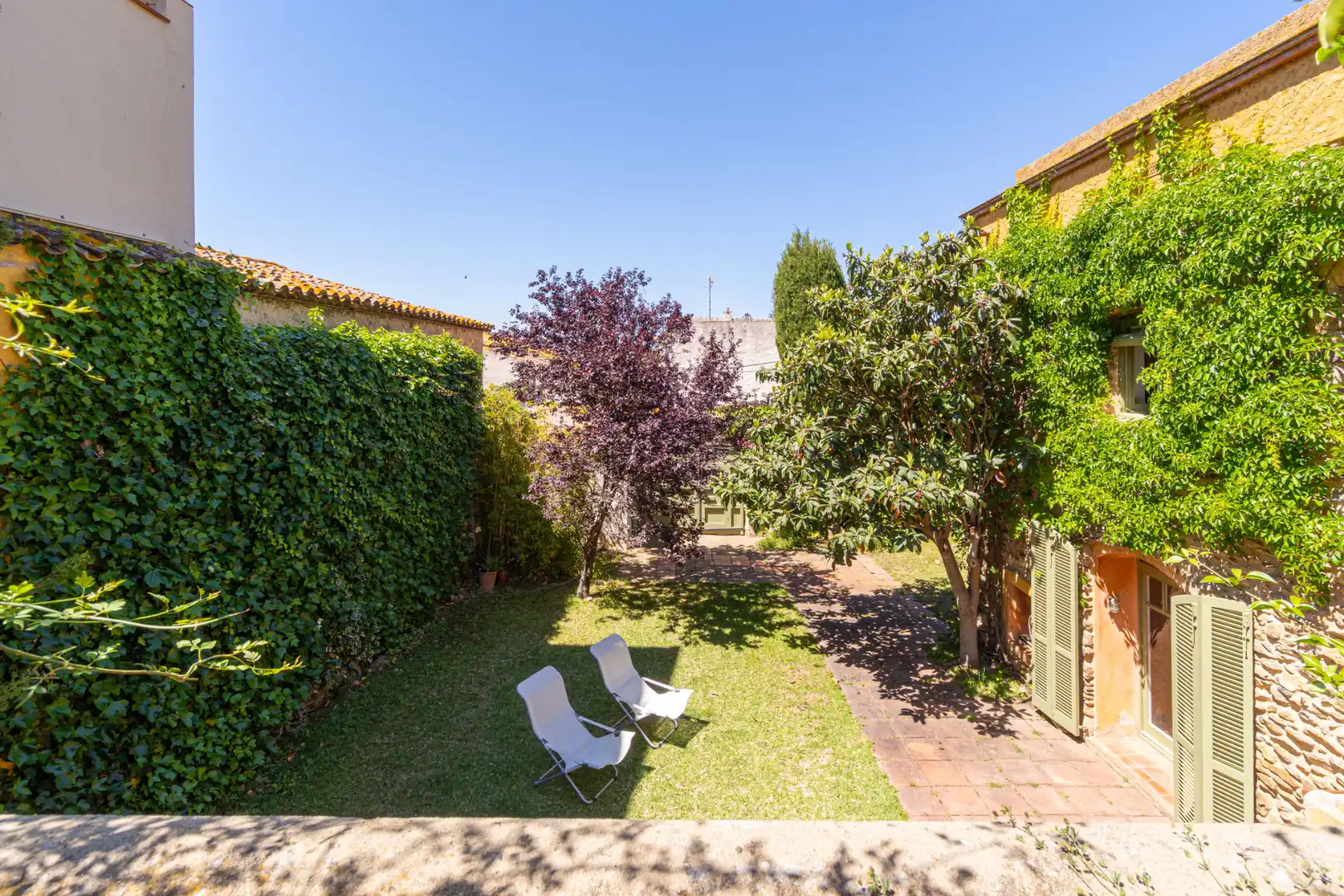 Jardí de Casa o xalet en venda en Palau-saverdera amb Aire condicionat, Jardí privat i Terrassa