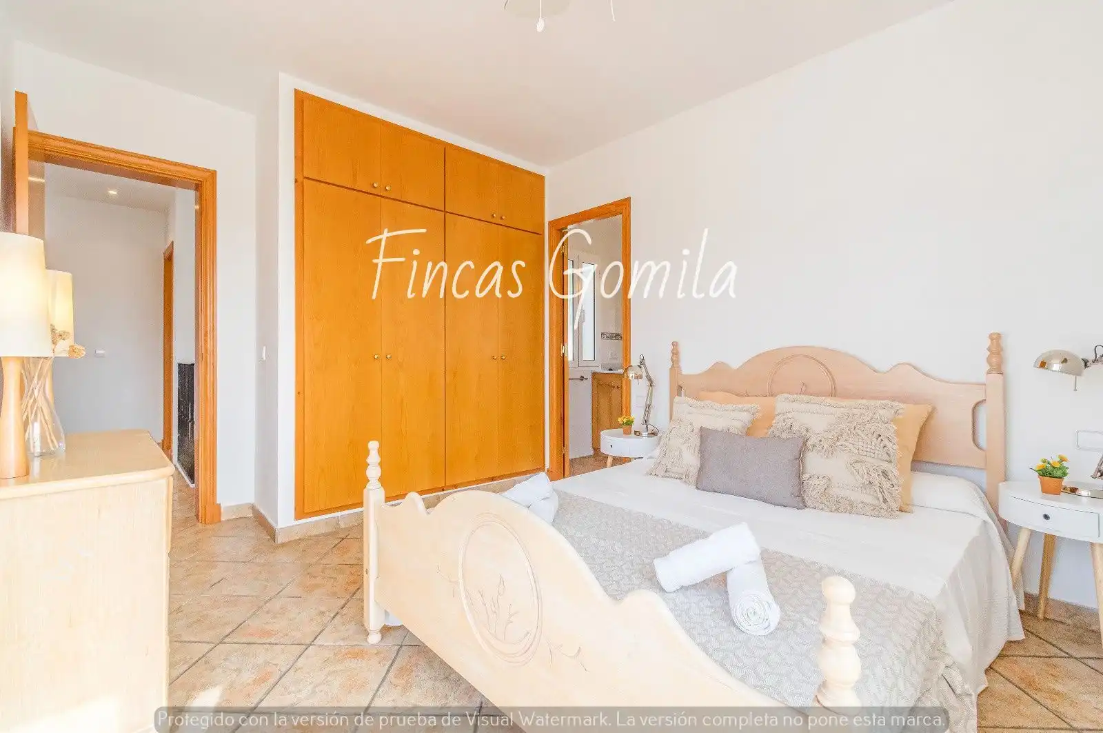 Bedroom of Houses for sale in Es Mercadal  with Private garden and Swimming Pool