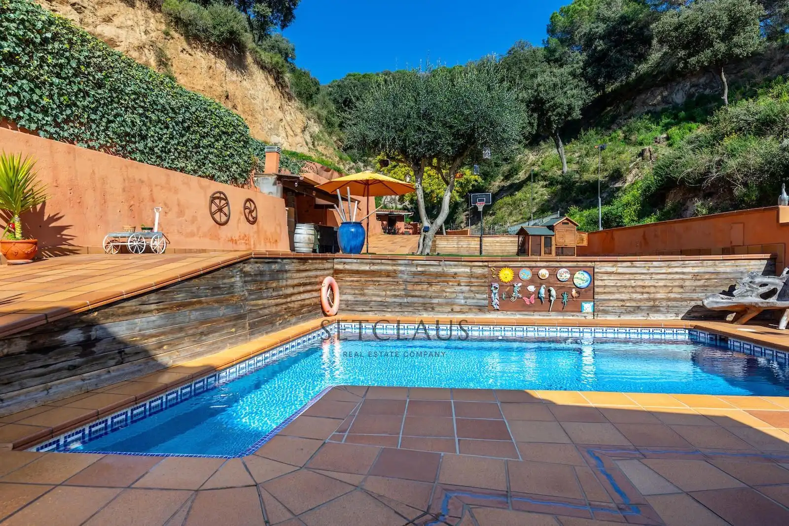 Piscina de Casa o chalet en venta en Teià con Aire acondicionado, Calefacción y Jardín privado