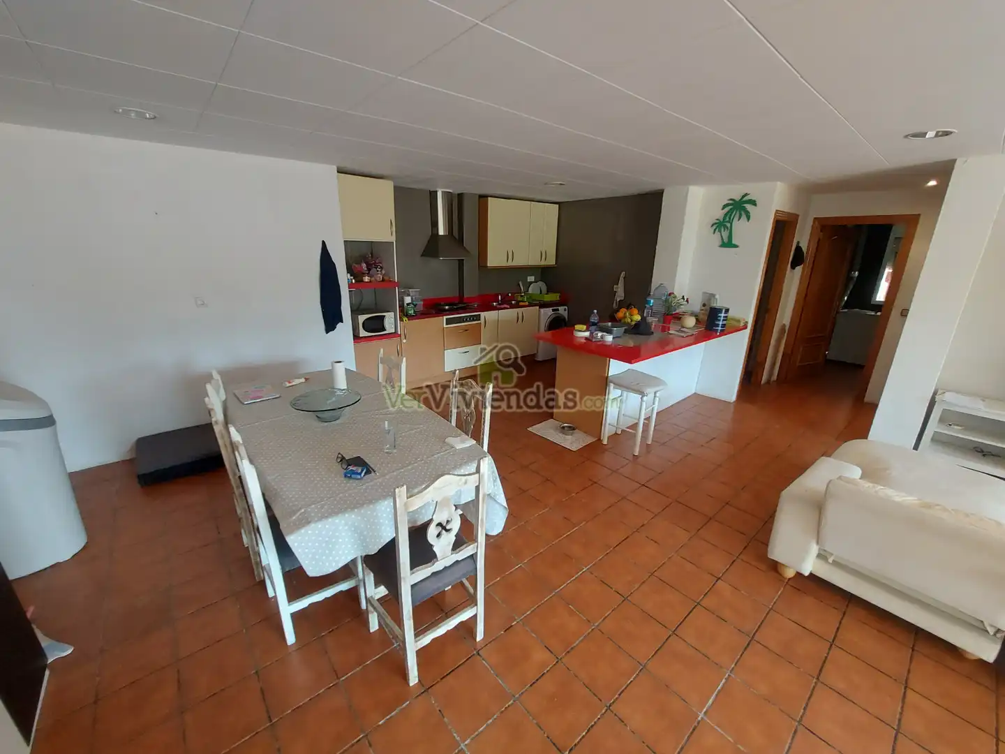Cuina de Casa o xalet en venda en Vallirana amb Calefacció, Jardí privat i Terrassa