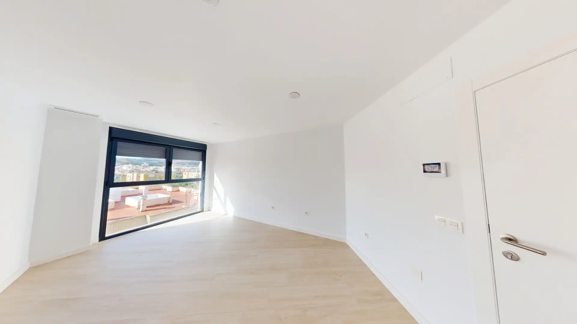 Sala d'estar de Pis en venda en Almería amb Aire condicionat, Calefacció i Parquet