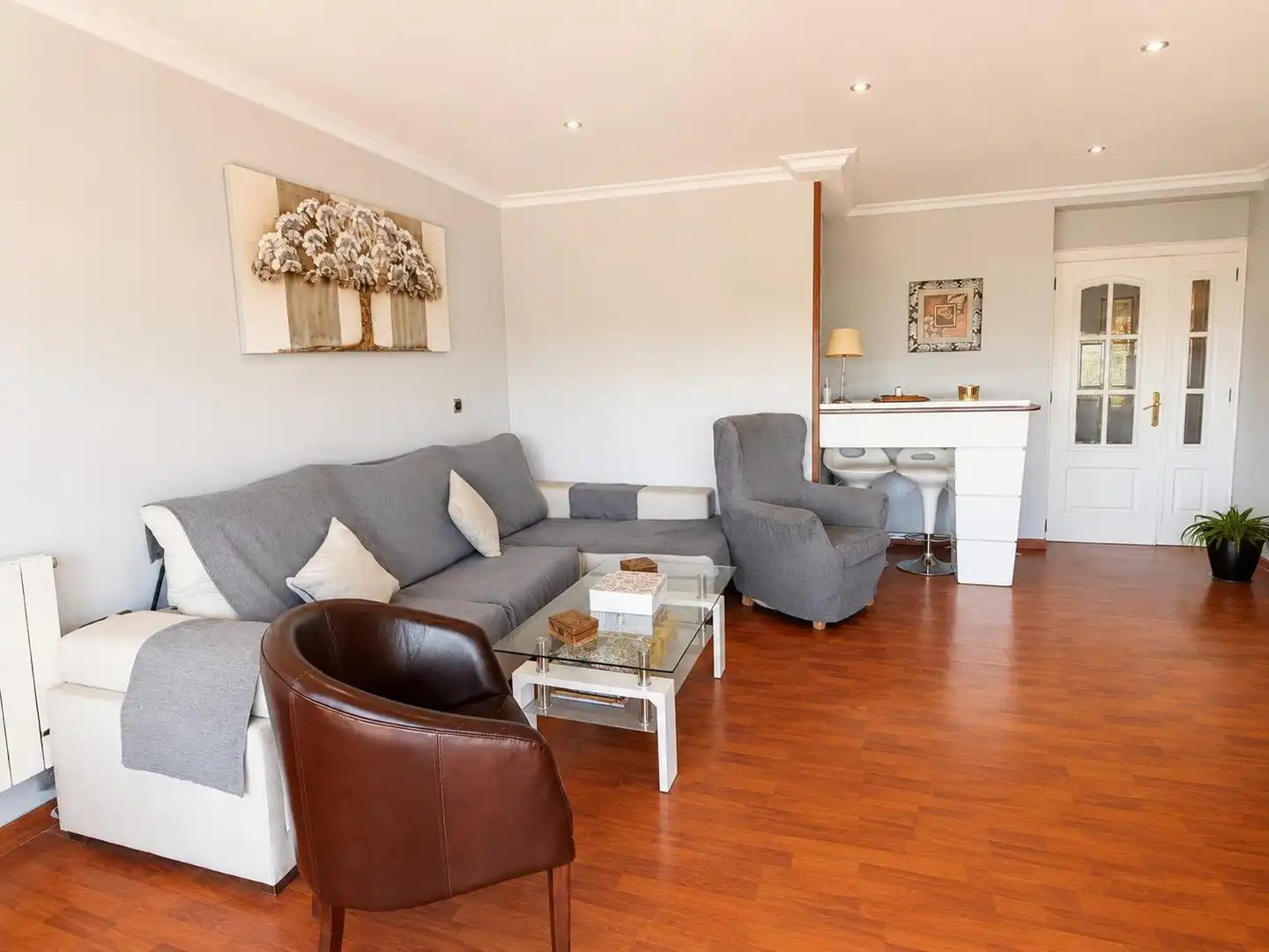 Living room of Flat for sale in Mérida  with Air Conditioner, Heating and Terrace
