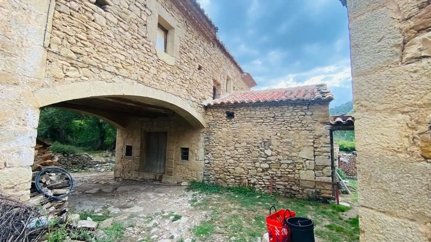 Vista exterior de Finca rústica en venda en Olocau del Rey amb Terrassa i Traster