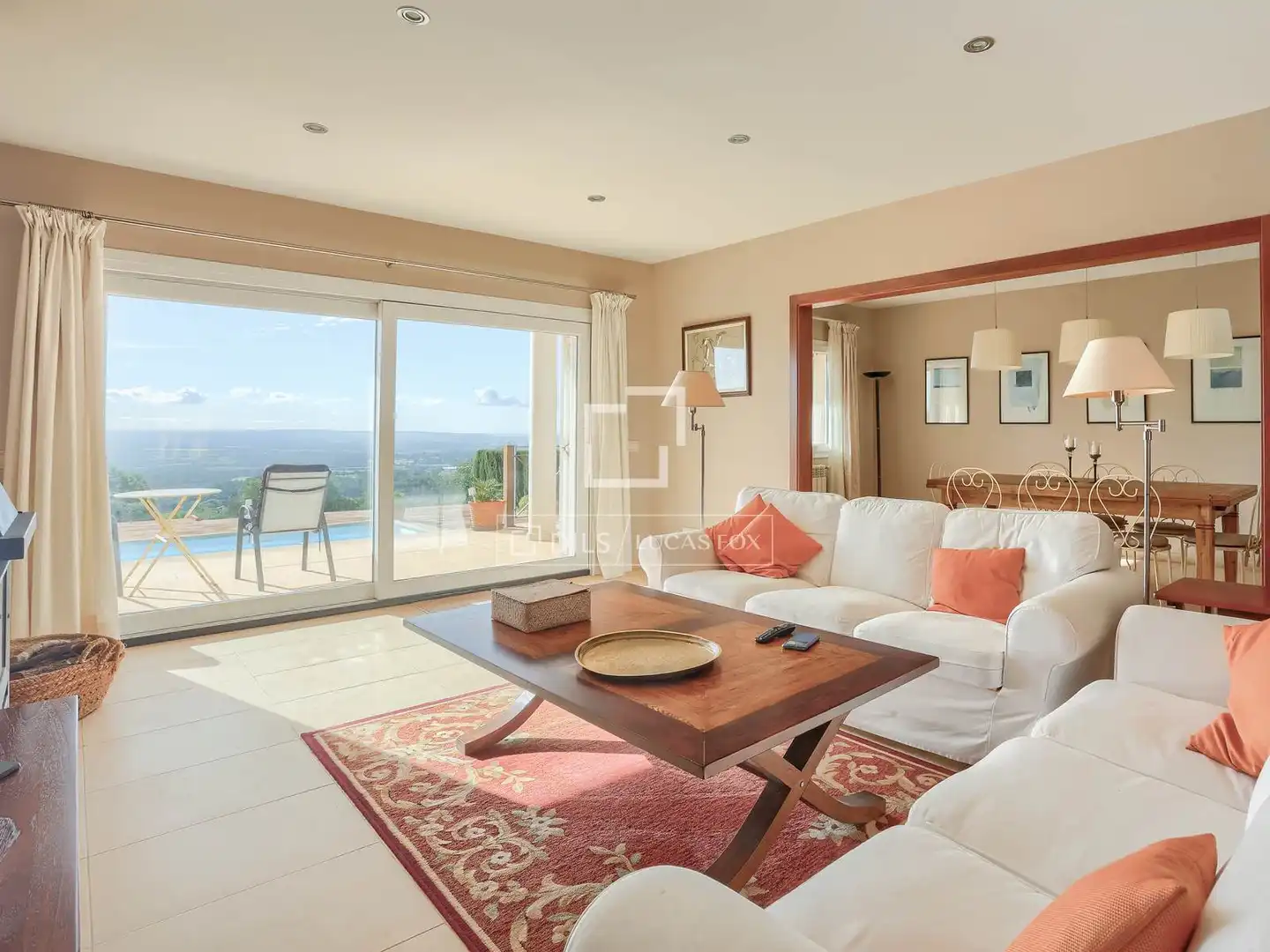Living room of Houses for sale in  Palma de Mallorca  with Air Conditioner, Heating and Private garden