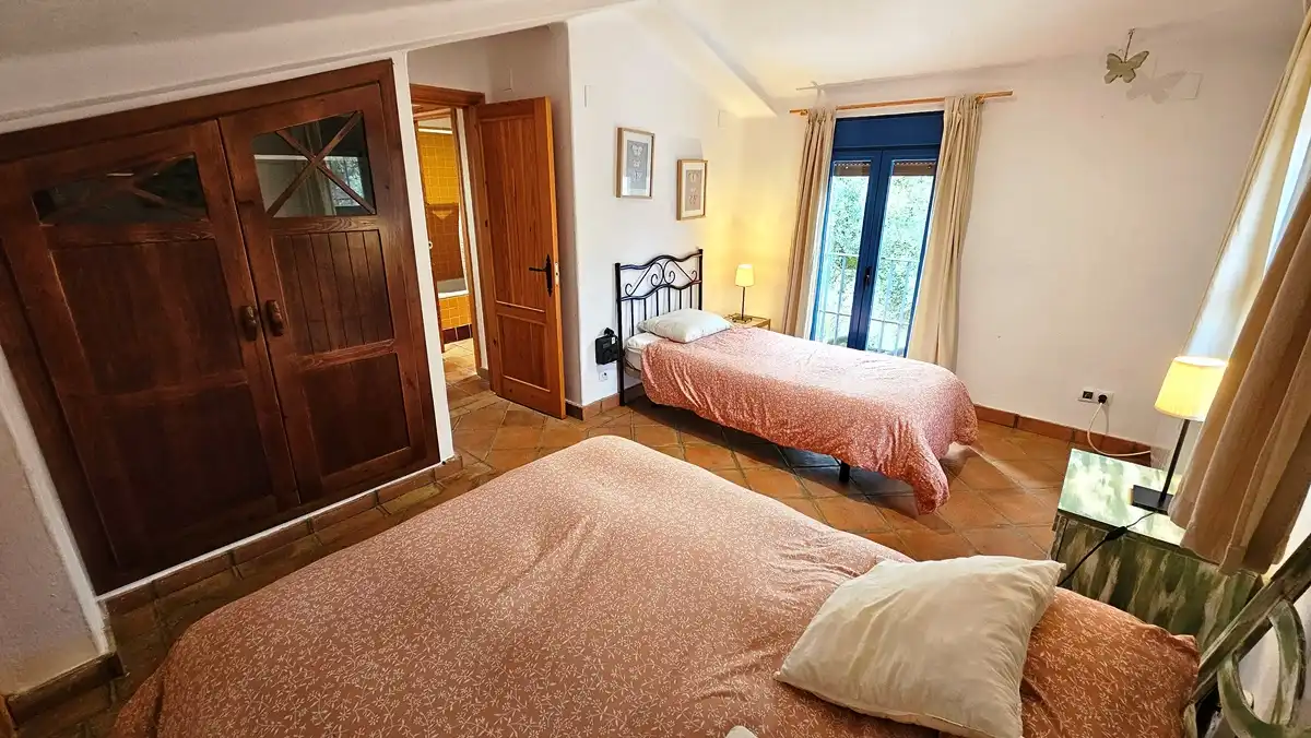Habitación de Finca rústica en venta en Santa Ana la Real con Calefacción, Jardín privado y Terraza