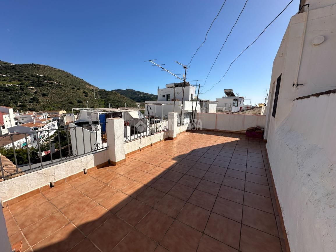 Exterior view of Single-family semi-detached for sale in Torrox  with Terrace