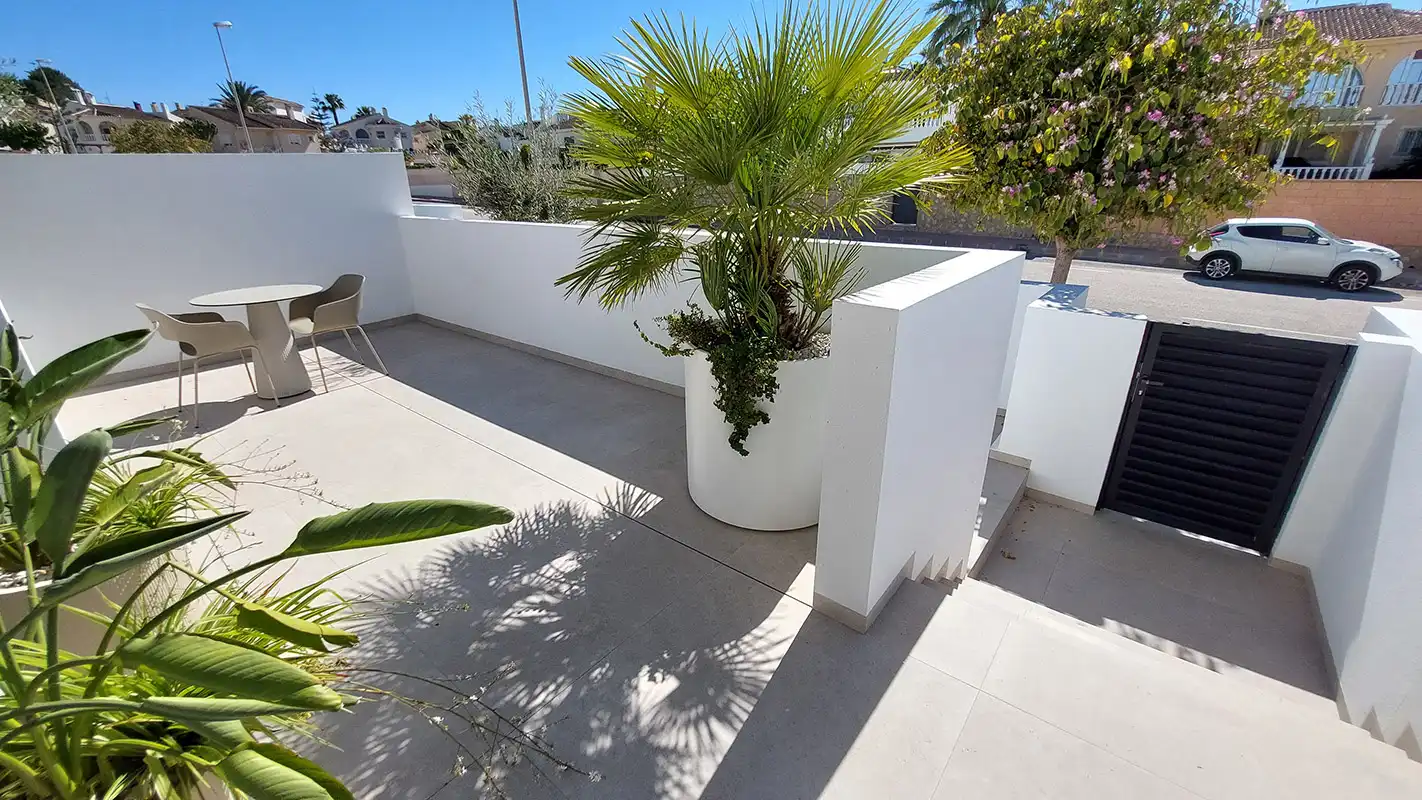 Terraza de Casa o chalet en venta en Rojales con Aire acondicionado, Calefacción y Jardín privado