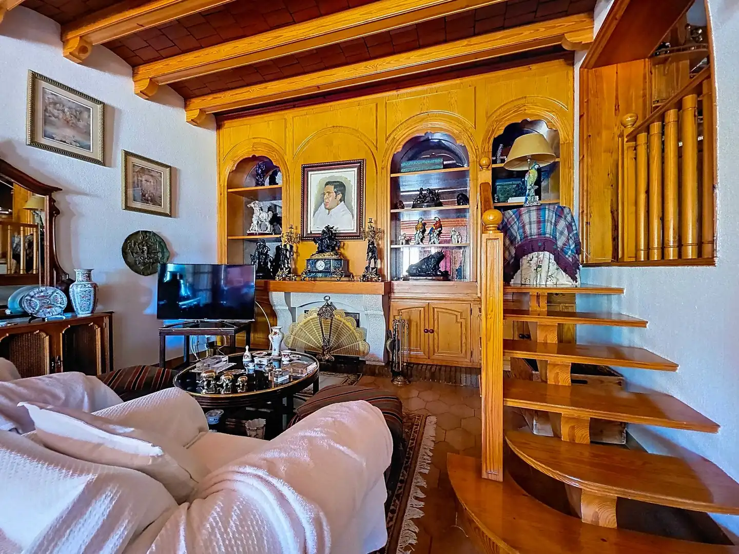 Sala d'estar de Casa o xalet en venda en Petrer