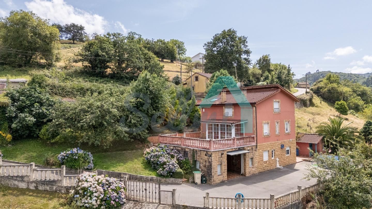 Exterior view of House or chalet for sale in Siero  with Heating, Private garden and Parquet flooring