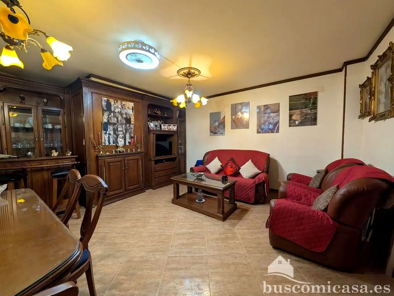 Sala de estar de Casa o chalet en venta en Linares con Aire acondicionado, Jardín privado y Terraza