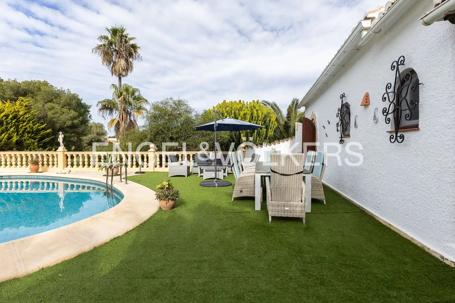 Exterior view of Houses for sale in Jávea / Xàbia  with Air Conditioner, Heating and Private garden