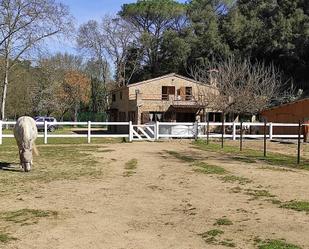 Exterior view of Country house for sale in Fogars de la Selva  with Terrace and Storage room