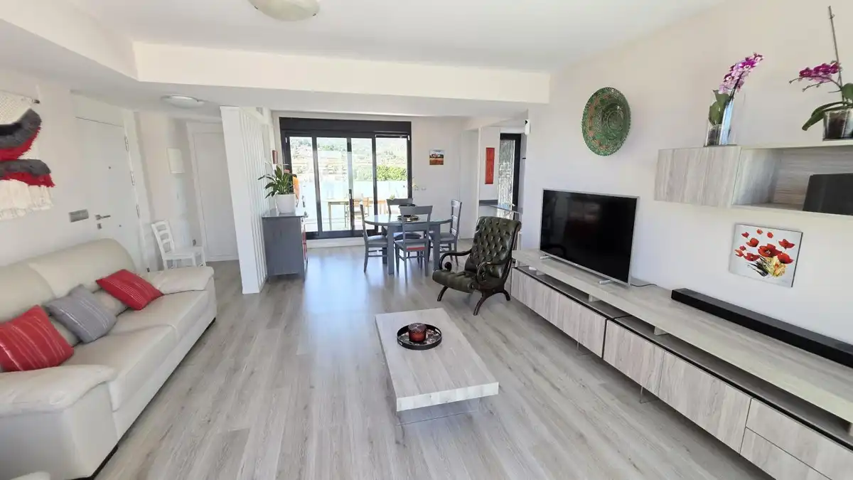 Sala d'estar de Àtic en venda en Torremolinos amb Calefacció i Piscina comunitària