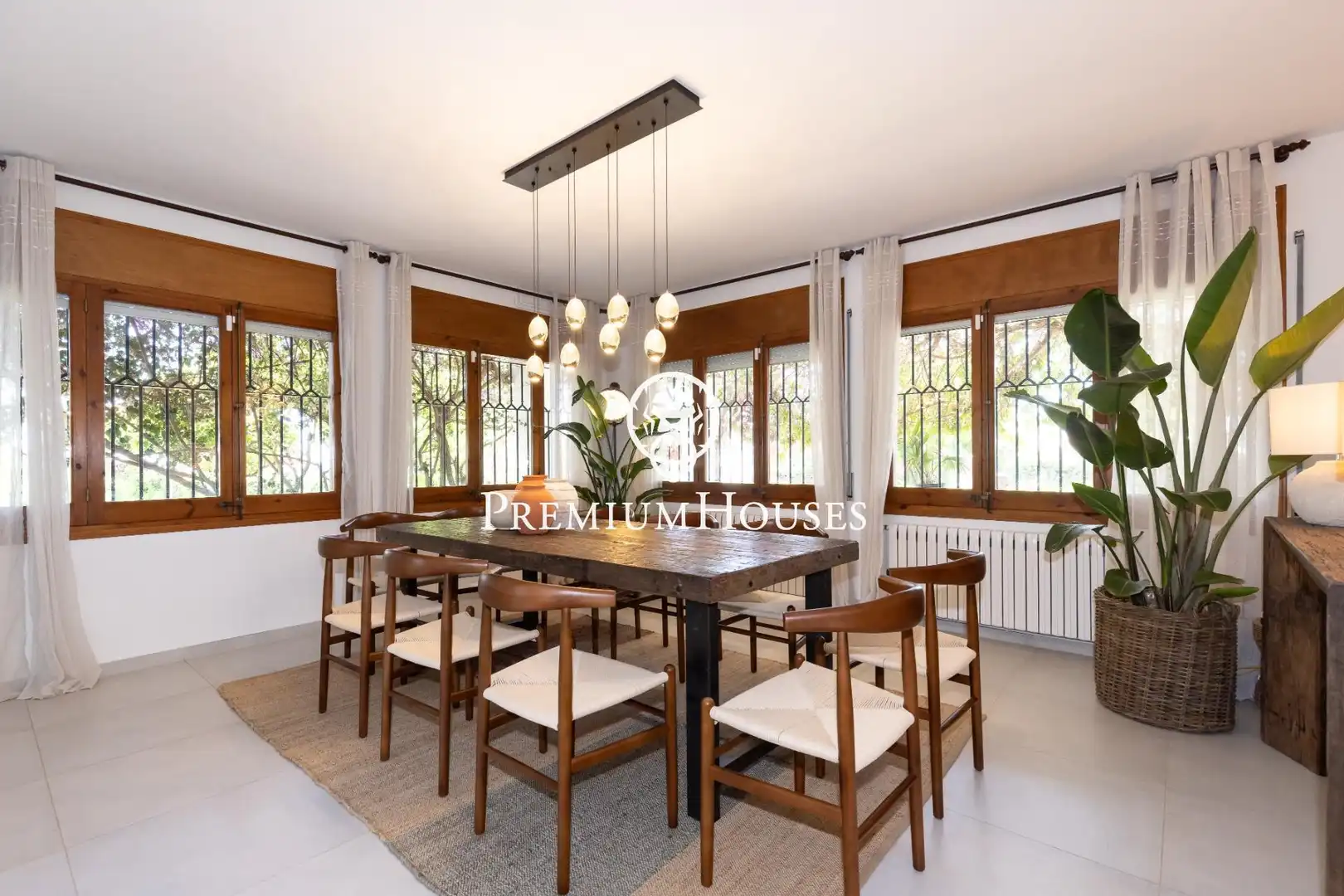Comedor de Casa o chalet de alquiler en Cunit con Aire acondicionado, Calefacción y Jardín privado