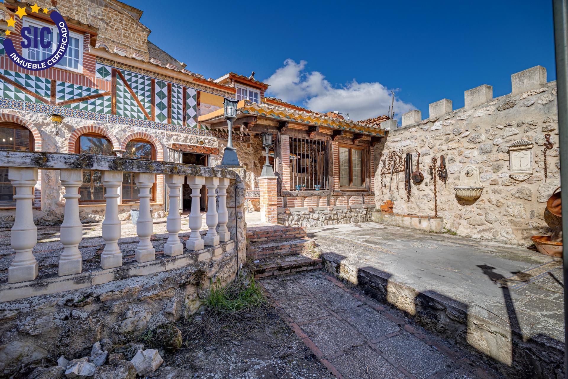 Exterior view of House or chalet for sale in Castrillo de Duero  with Heating and Private garden