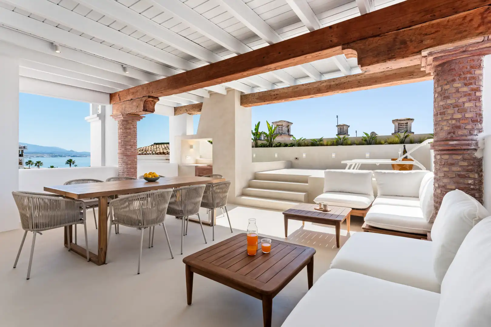 Terraza de Ático en venta en Manilva con Aire acondicionado, Terraza y Piscina