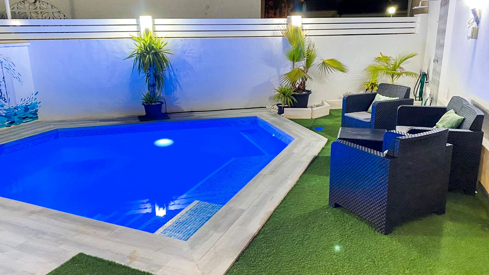 Piscina de Casa o chalet en venta en Torrevieja con Aire acondicionado, Jardín privado y Terraza