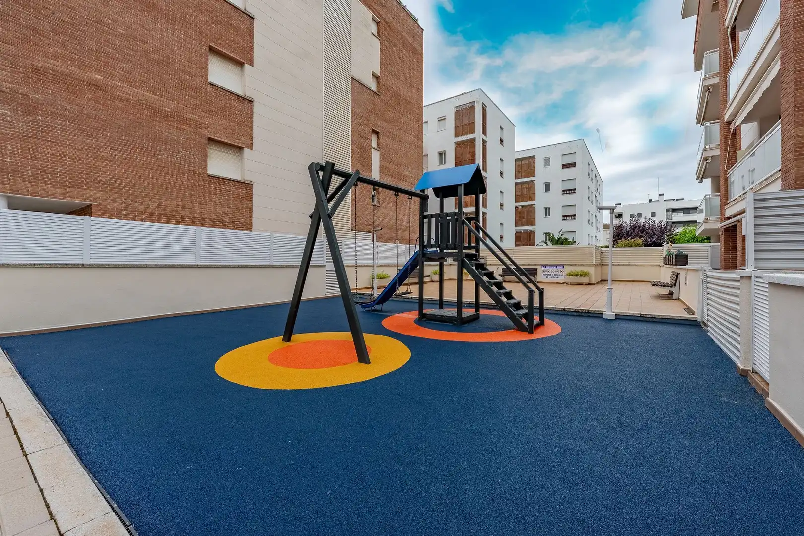 Parking of Flat for sale in Calafell  with Air Conditioner, Heating and Terrace