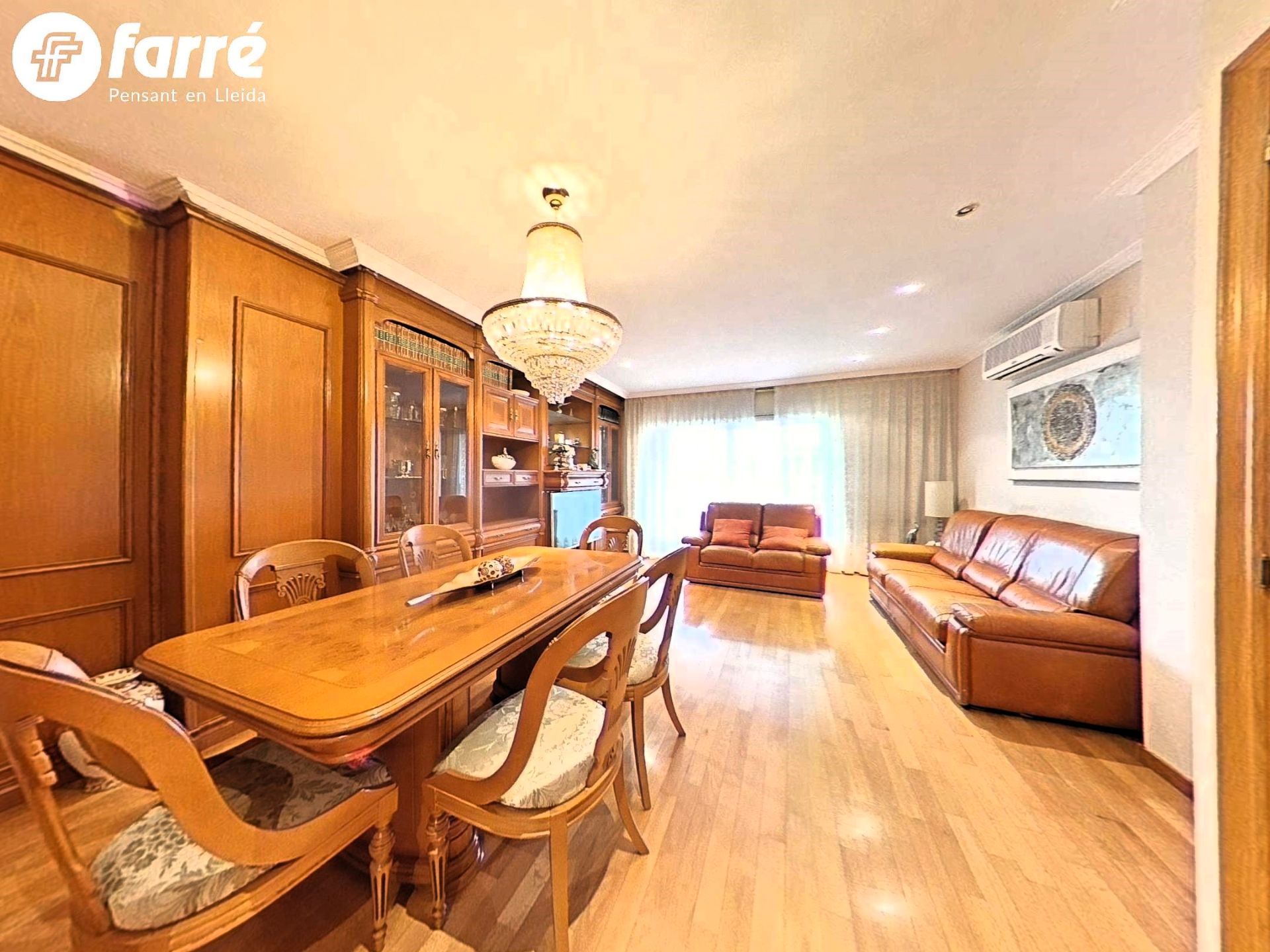 Living room of Duplex for sale in  Lleida Capital  with Air Conditioner, Heating and Parquet flooring