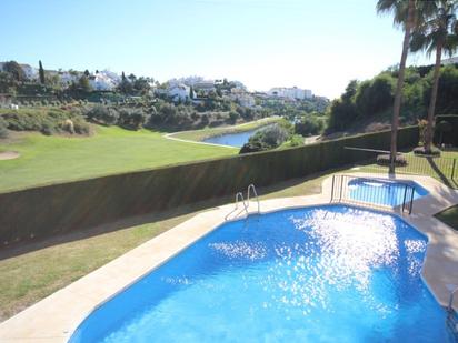 Jardí de Planta baixa en venda en Mijas amb Aire condicionat, Terrassa i Piscina
