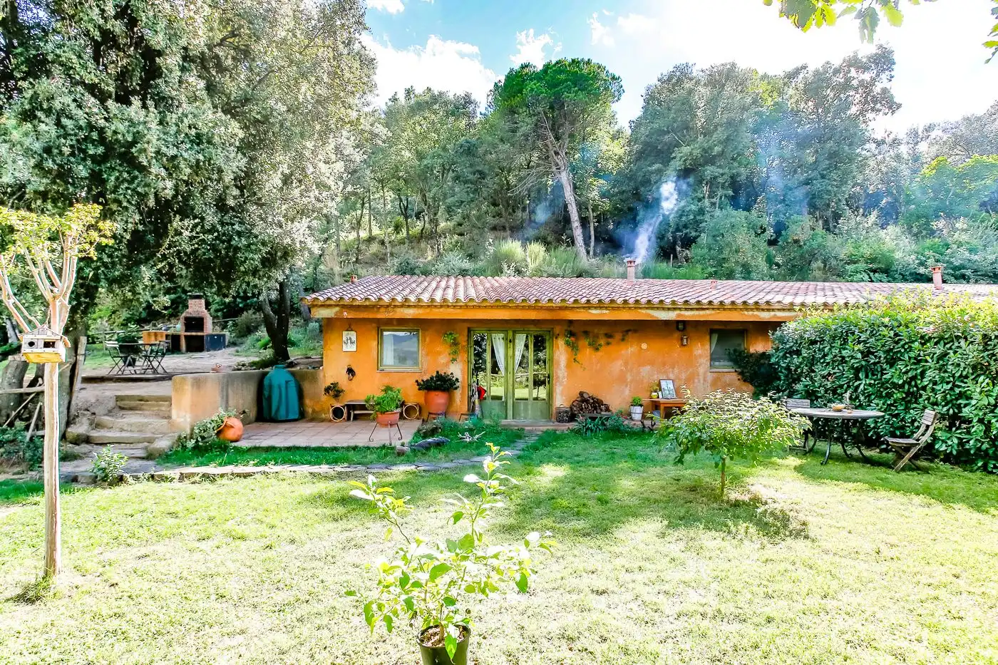 Jardín de Finca rústica en venta en Arbúcies con Calefacción, Terraza y Trastero