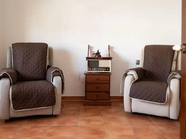 Sala de estar de Finca rústica en venta en Alpuente con Terraza