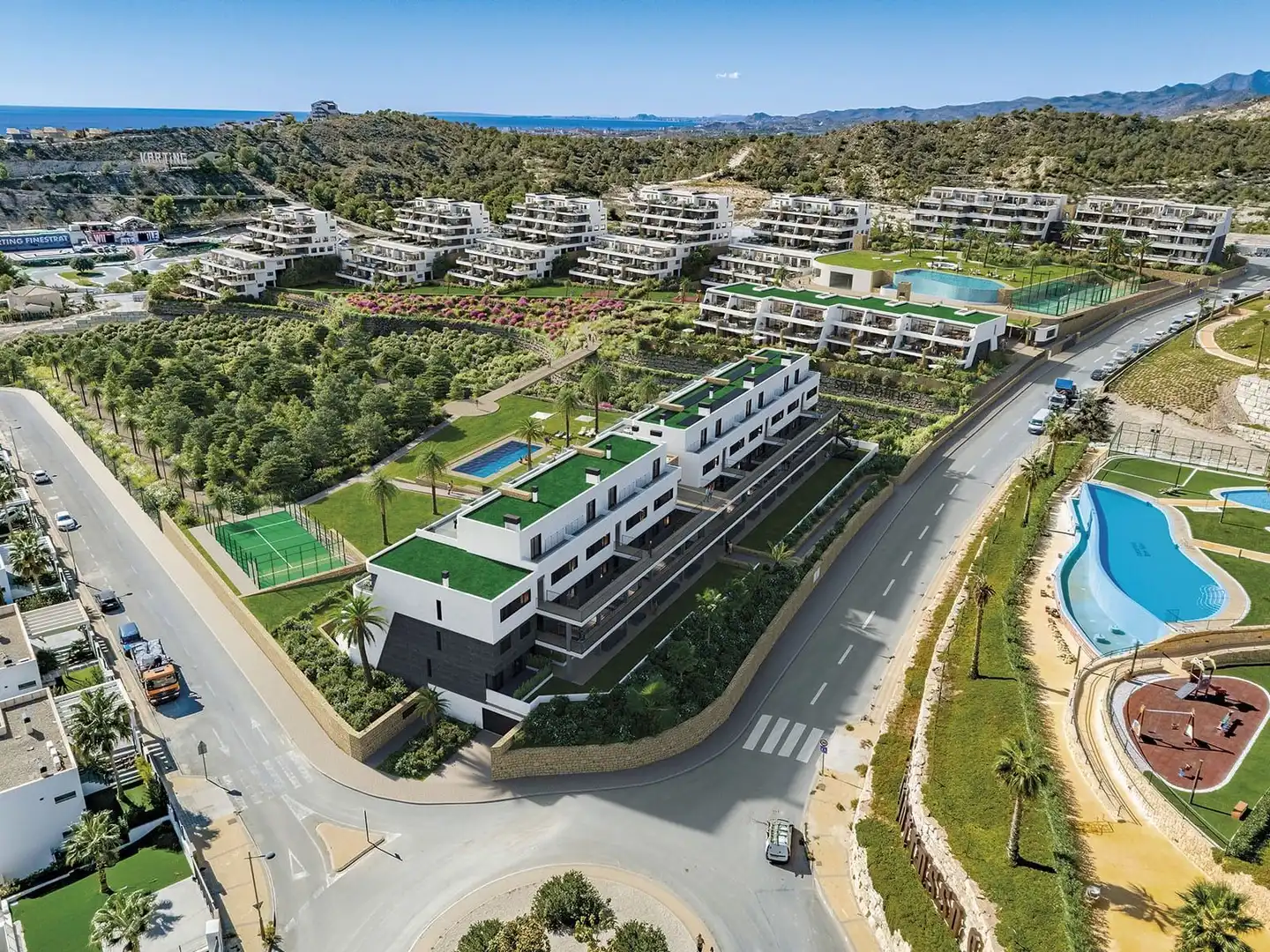 Wohnung mit Pool zum Verkauf in Balcón de Finestrat - Terra Marina, imagen 16