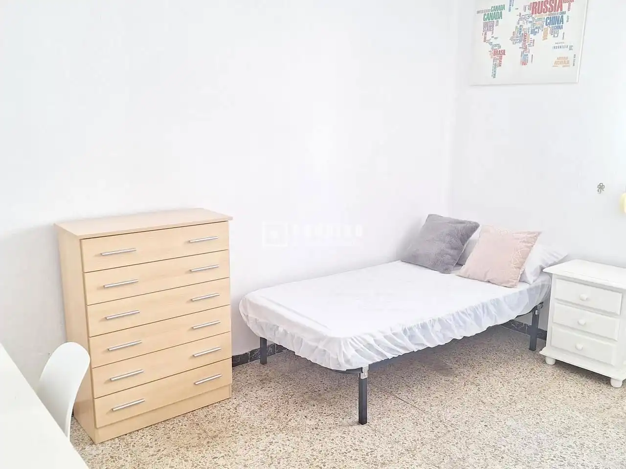 Habitación de Piso de alquiler en Sevilla con Aire acondicionado, Calefacción y Terraza