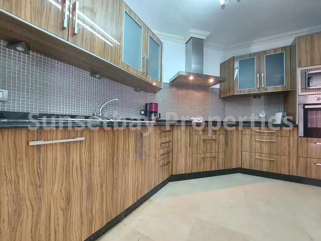 Kitchen of Houses for sale in Santiago del Teide  with Air Conditioner, Private garden and Terrace