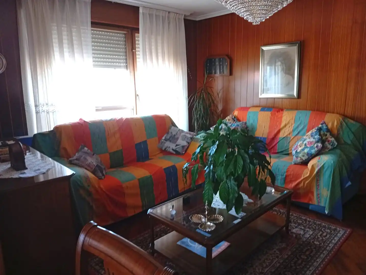 Living room of Attic for sale in Oviedo   with Heating, Parquet flooring and Terrace