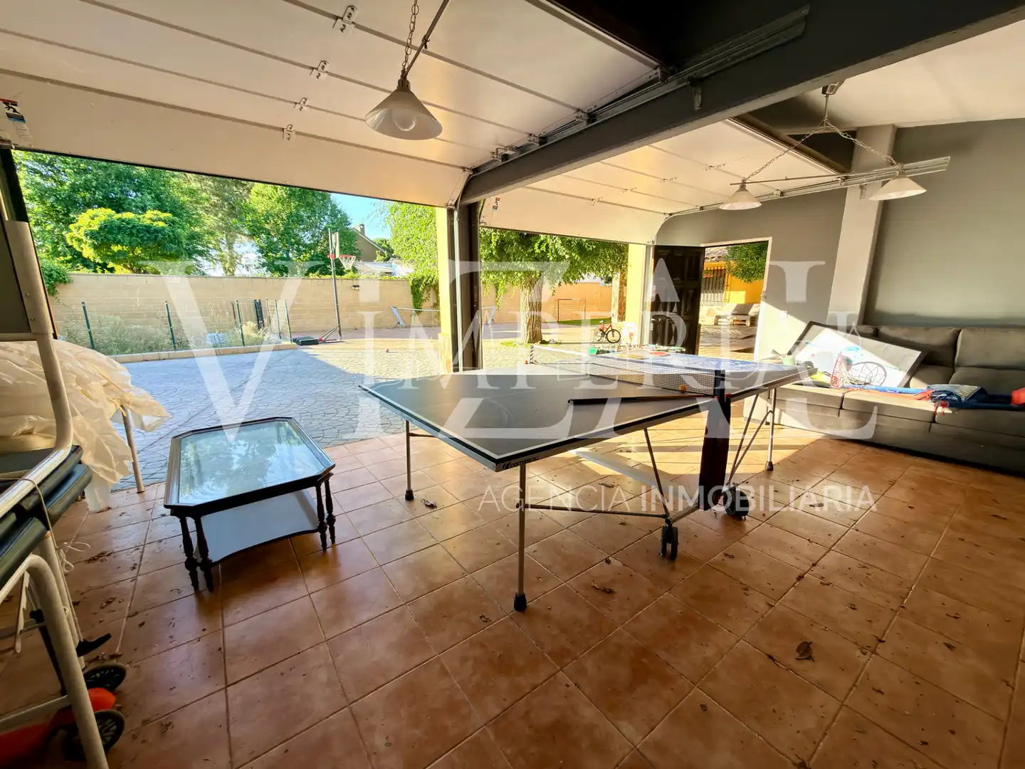 Terrasse von Haus oder Chalet zum Verkauf in El Viso de San Juan mit Klimaanlage, Heizung und Privatgarten