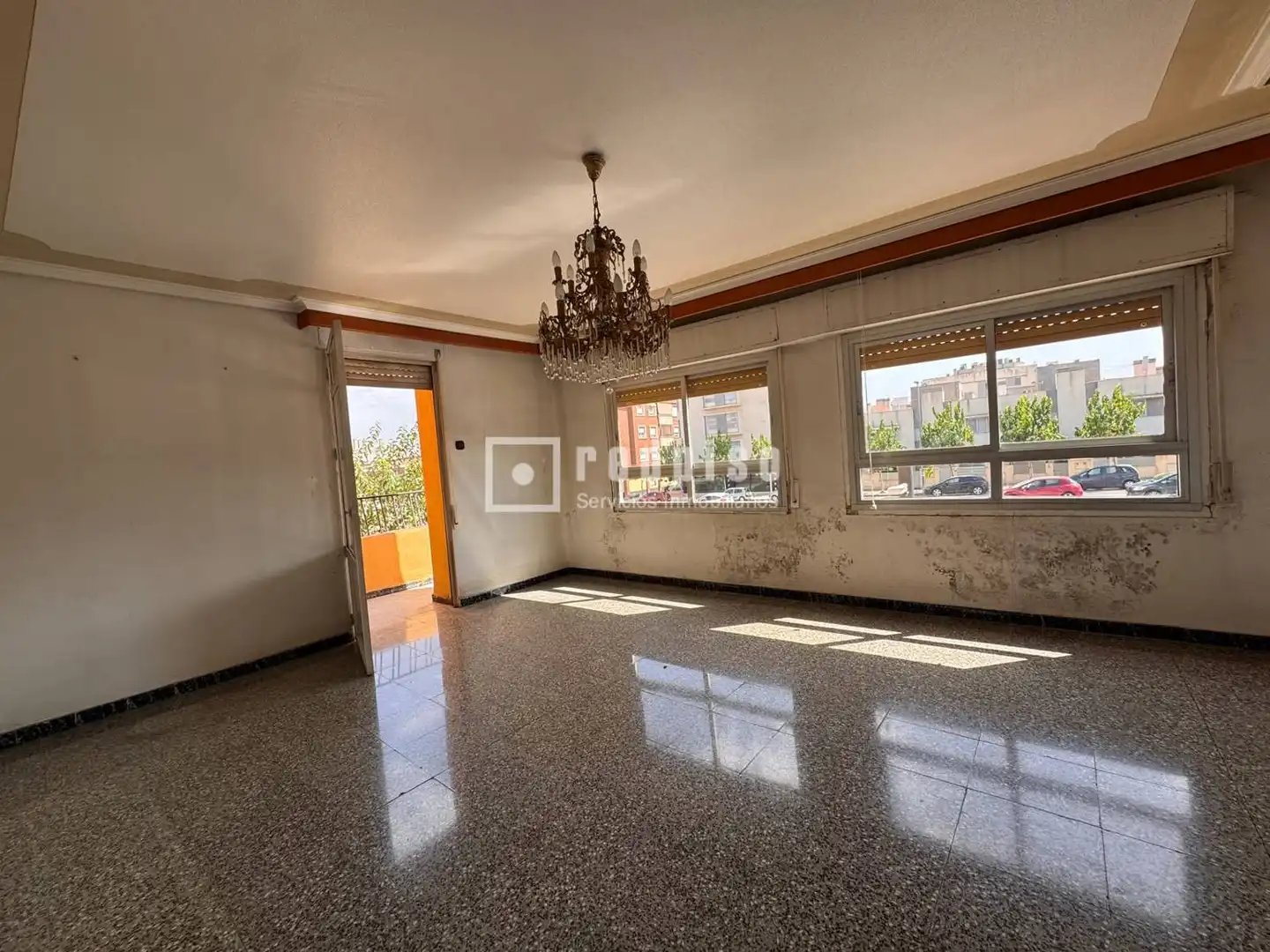 Sala de estar de Piso en venta en Murcia con Calefacción y Terraza
