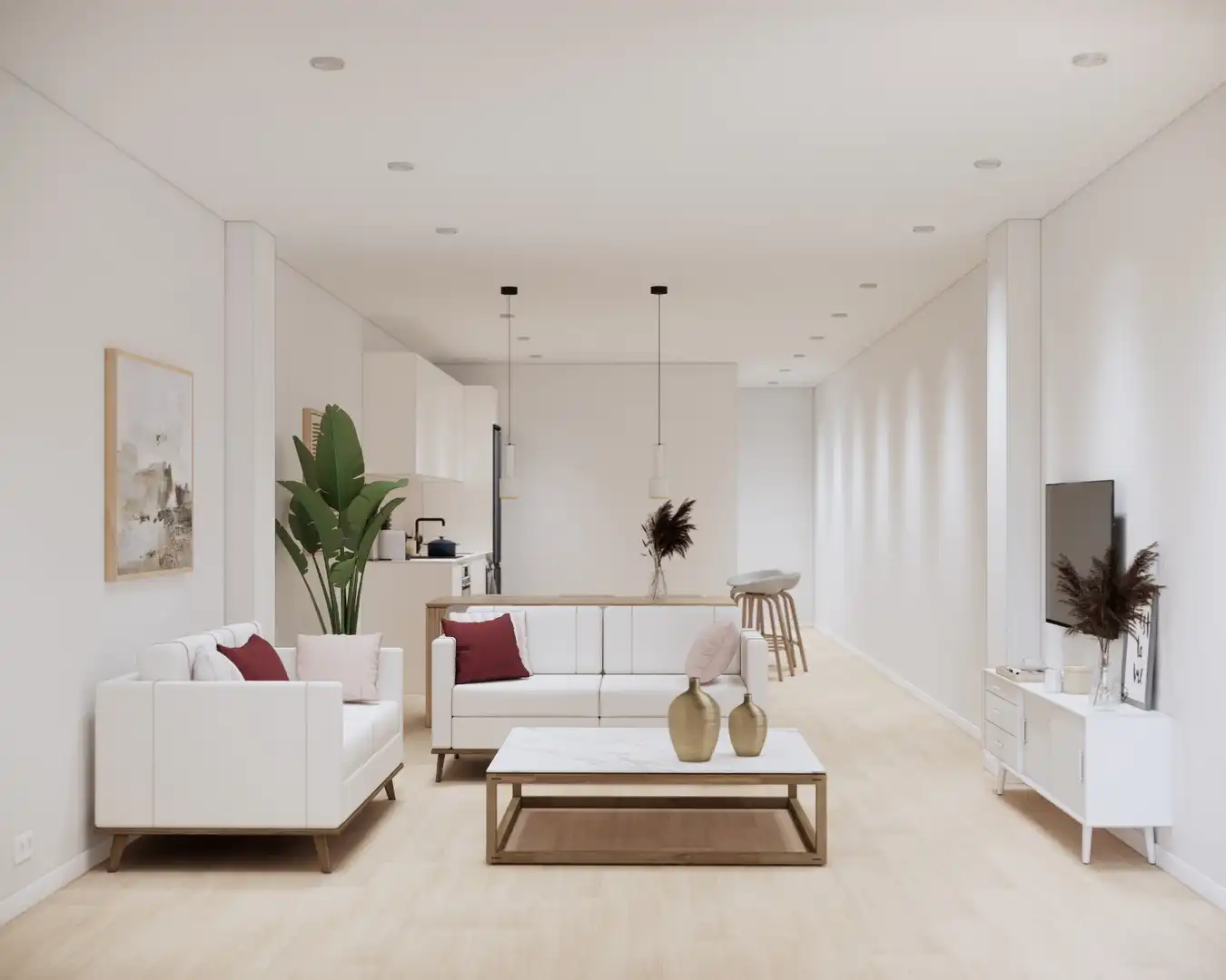 Sala d'estar de Oficina en venda en L'Hospitalet de Llobregat