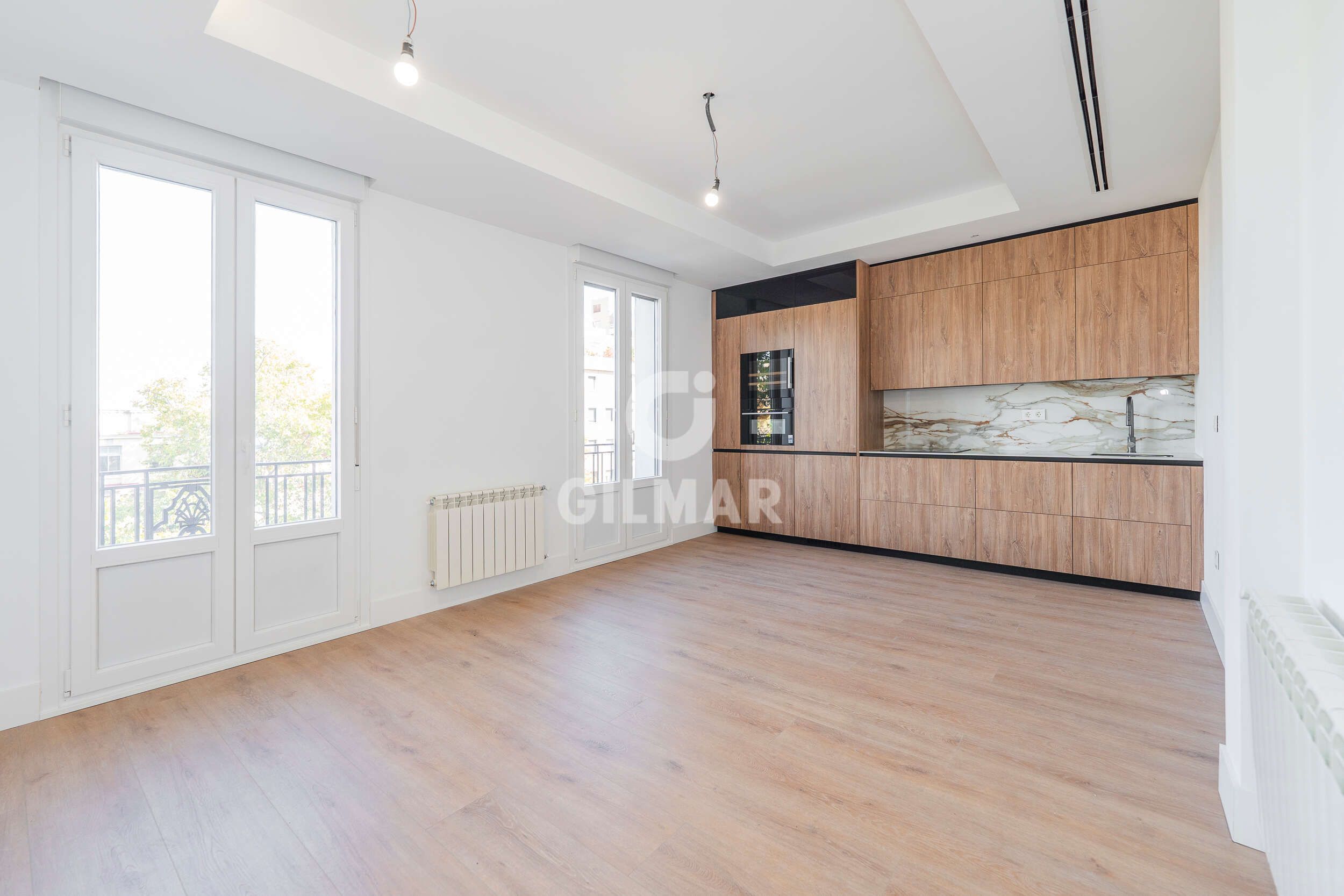 Bedroom of Flat for sale in  Madrid Capital  with Heating