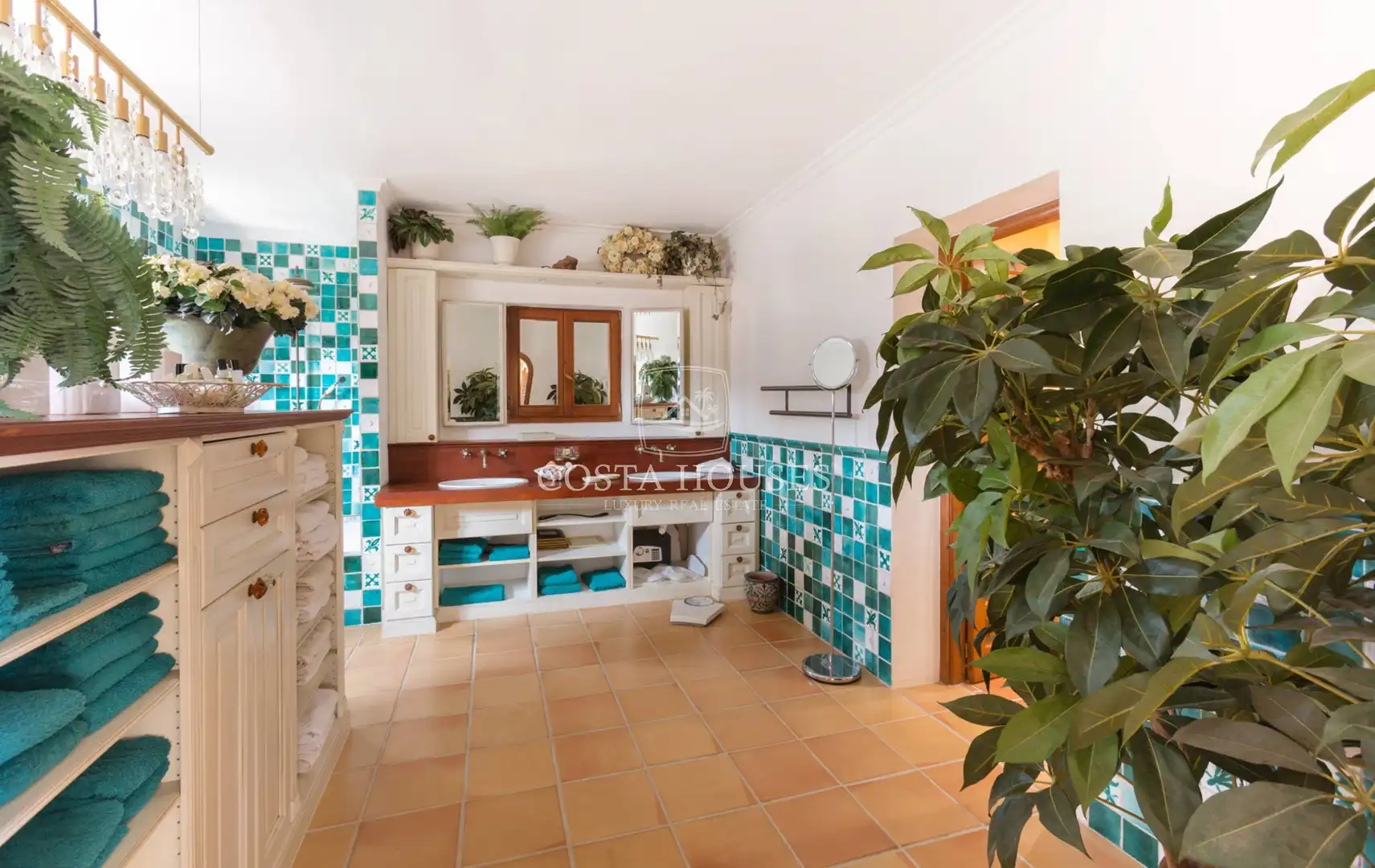Bany de Casa o xalet en venda en Benitachell / El Poble Nou de Benitatxell amb Aire condicionat, Jardí privat i Terrassa
