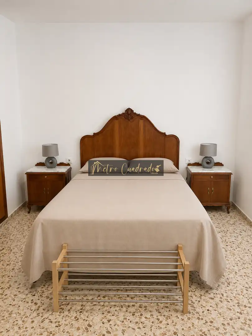 Bedroom of Flat for rent in Mérida  with Air Conditioner, Terrace and Furnished