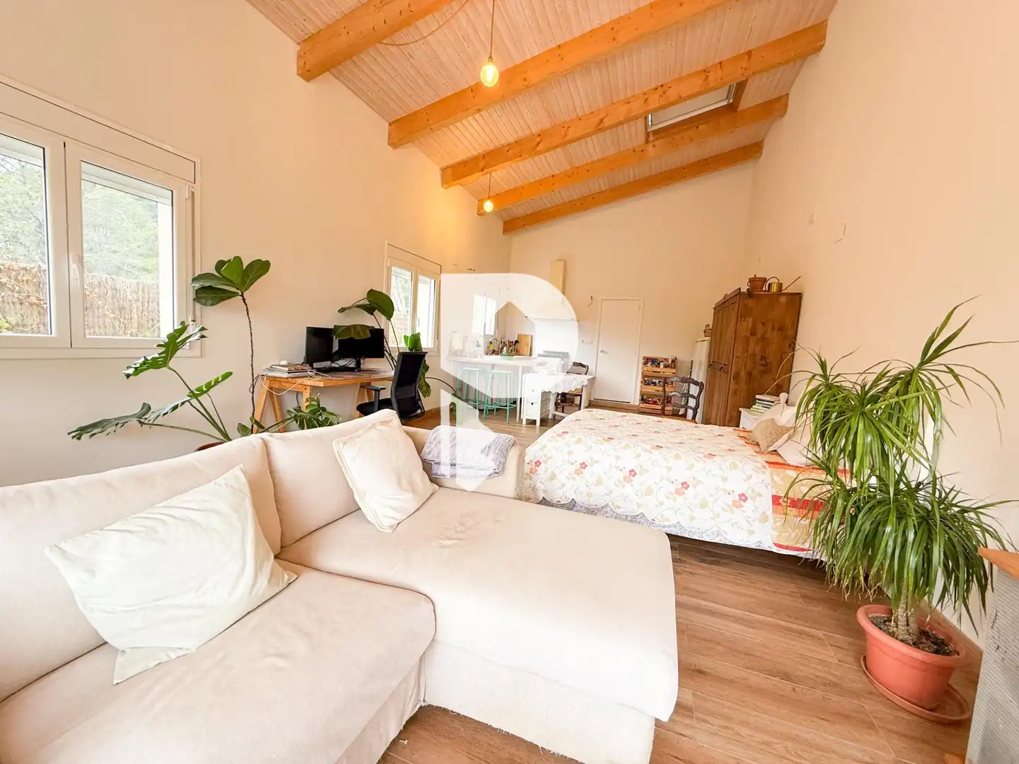 Living room of Houses for sale in Rubí  with Private garden, Terrace and Balcony